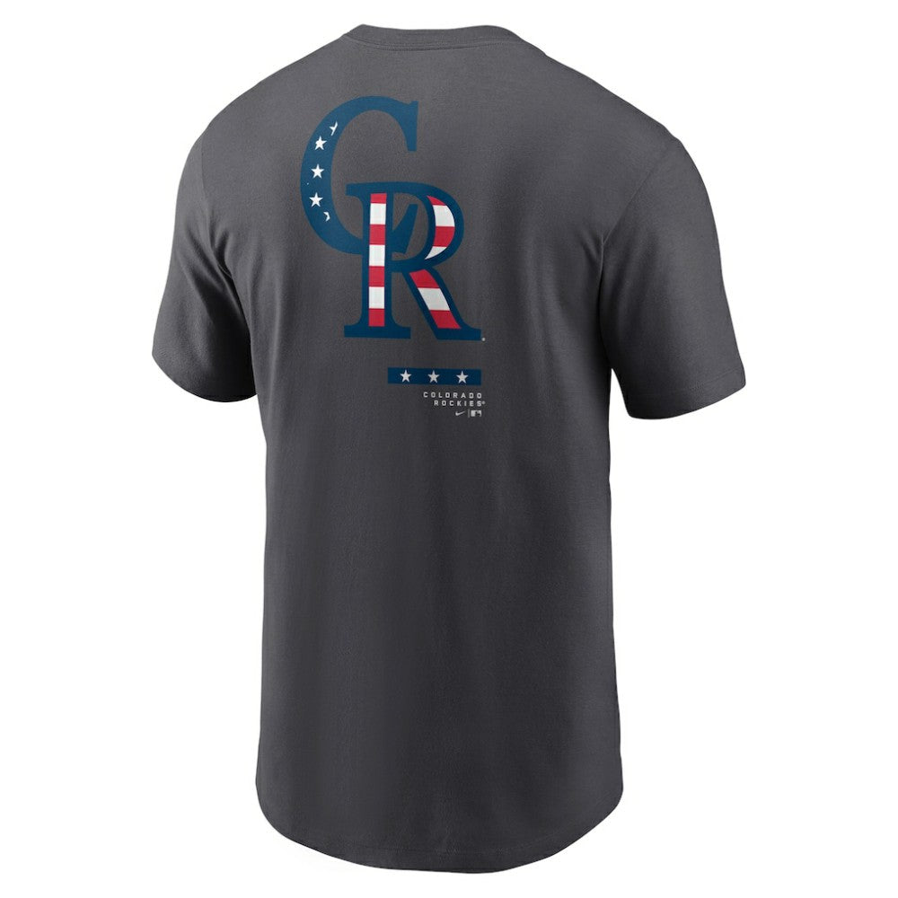 Colorado Rockies Americana T-Shirt Anthracite | Nike