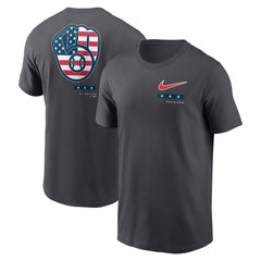 Milwaukee Brewers Americana T-Shirt Anthracite | Nike