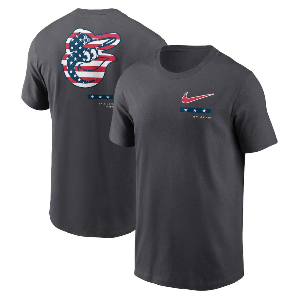 Baltimore Orioles Americana T-Shirt Anthracite | Nike