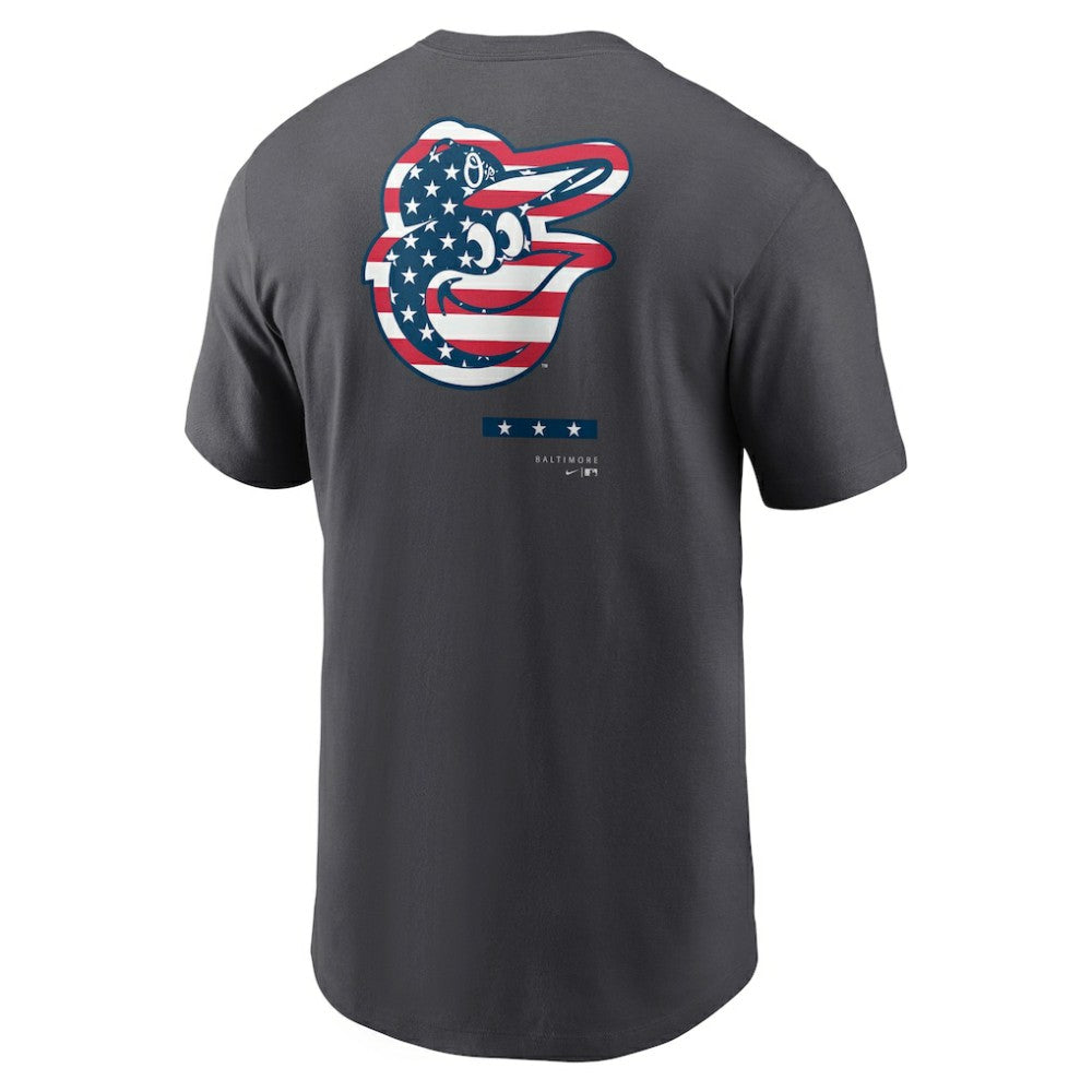 Baltimore Orioles Americana T-Shirt Anthracite | Nike