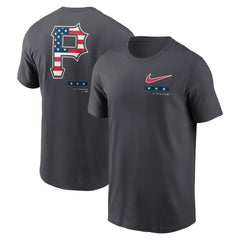 Pittsburgh Pirates Americana T-Shirt Anthracite | Nike