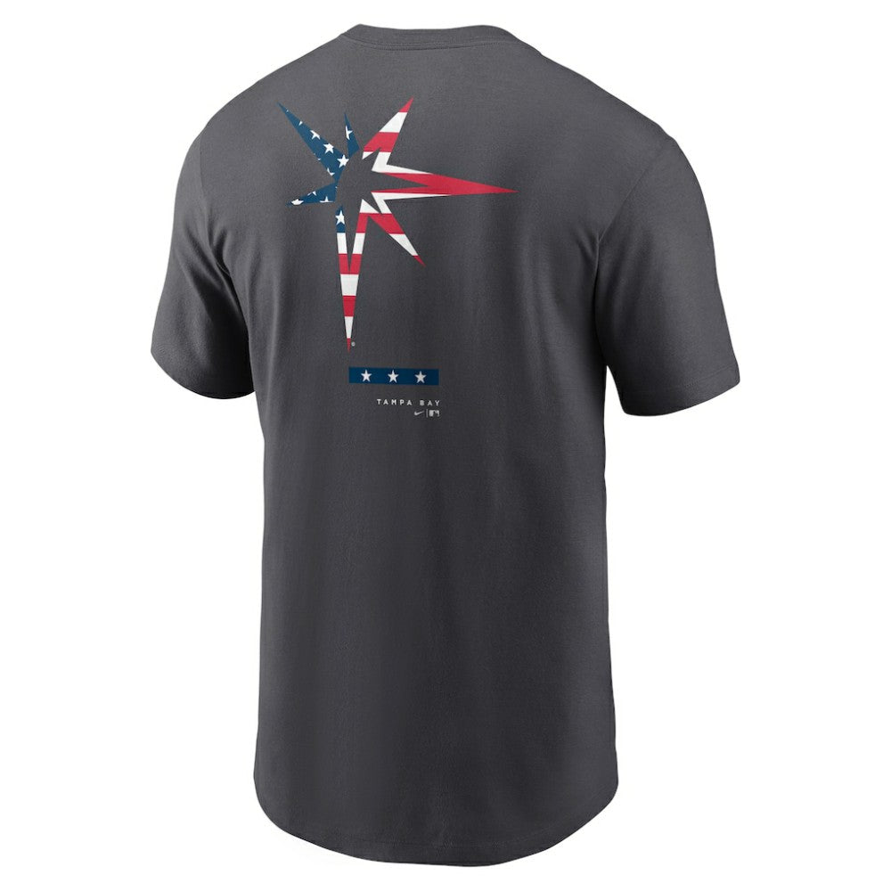 Tampa Bay Rays Americana T-Shirt Anthracite | Nike