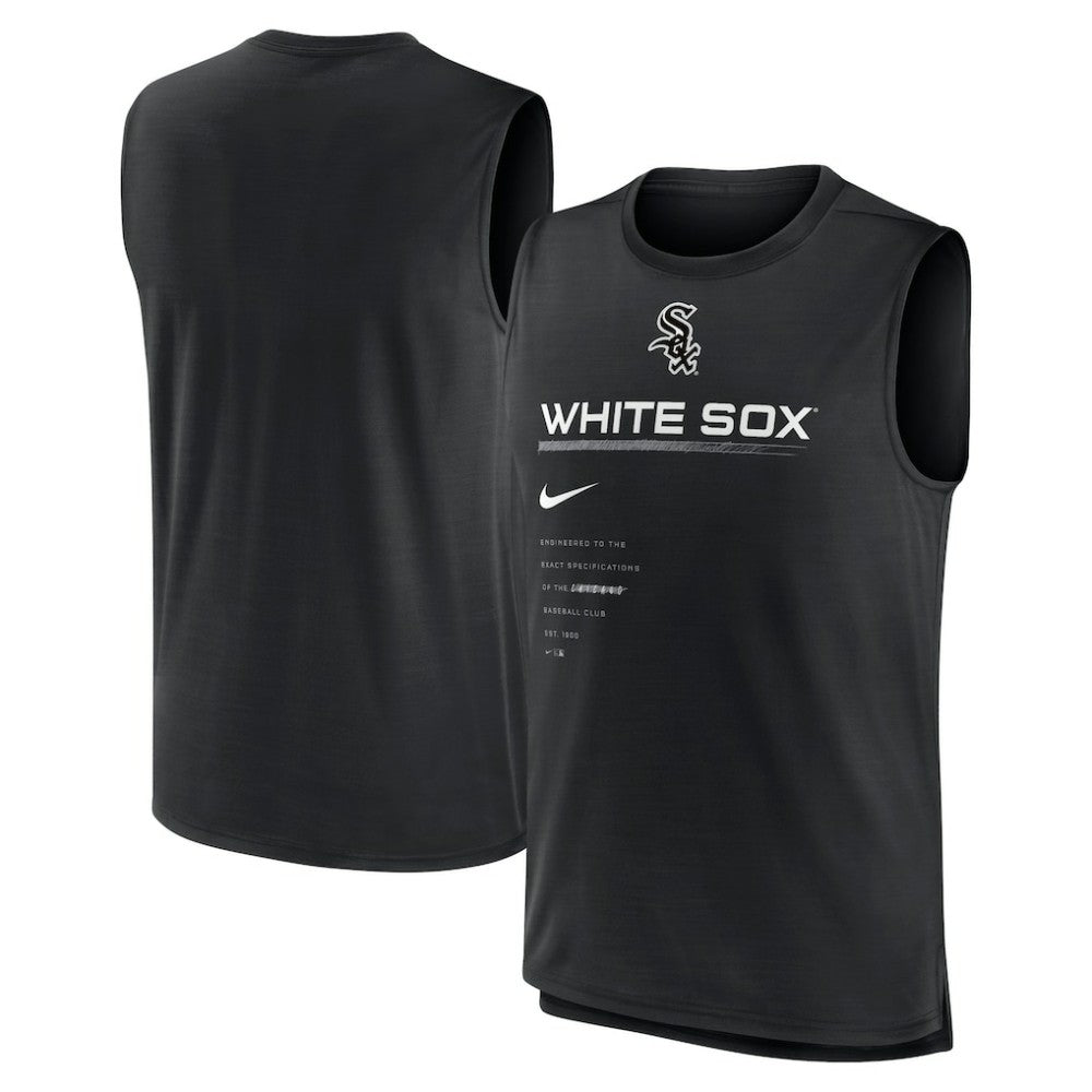 Chicago White Sox Exceed Performance Tank Top Black | Nike