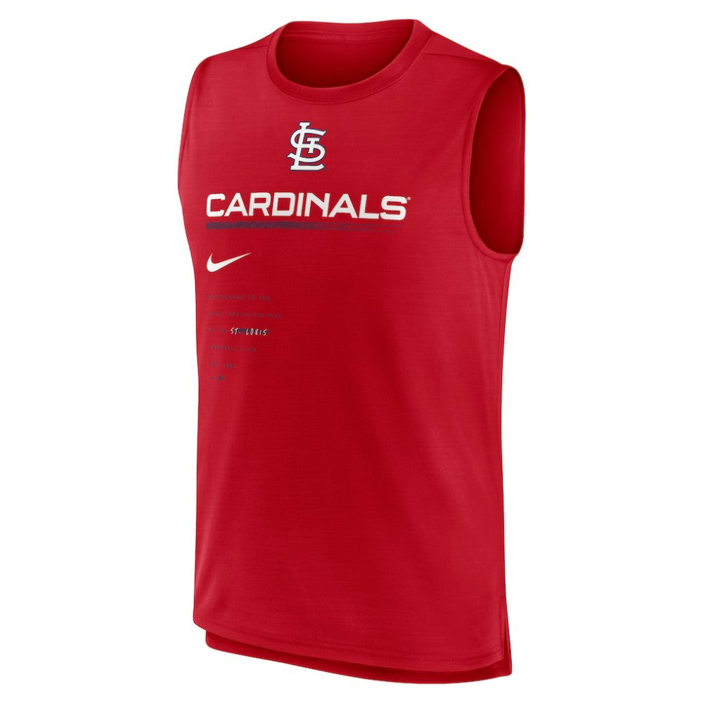 St. Louis Cardinals Exceed Performance Tank Top Red | Nike