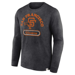 San Francisco Giants Circus Catch Long Sleeve T-Shirt Charcoal