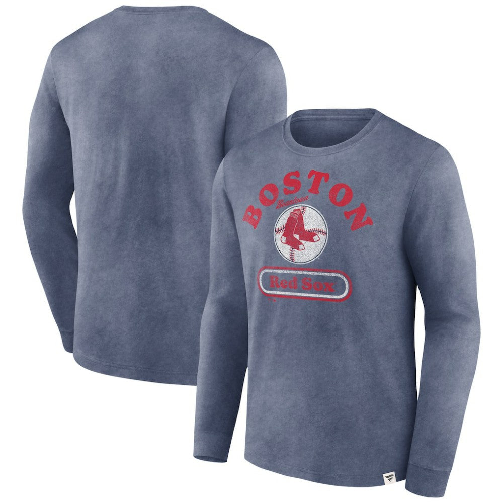 Boston Red Sox Circus Catch Long Sleeve T-Shirt Navy