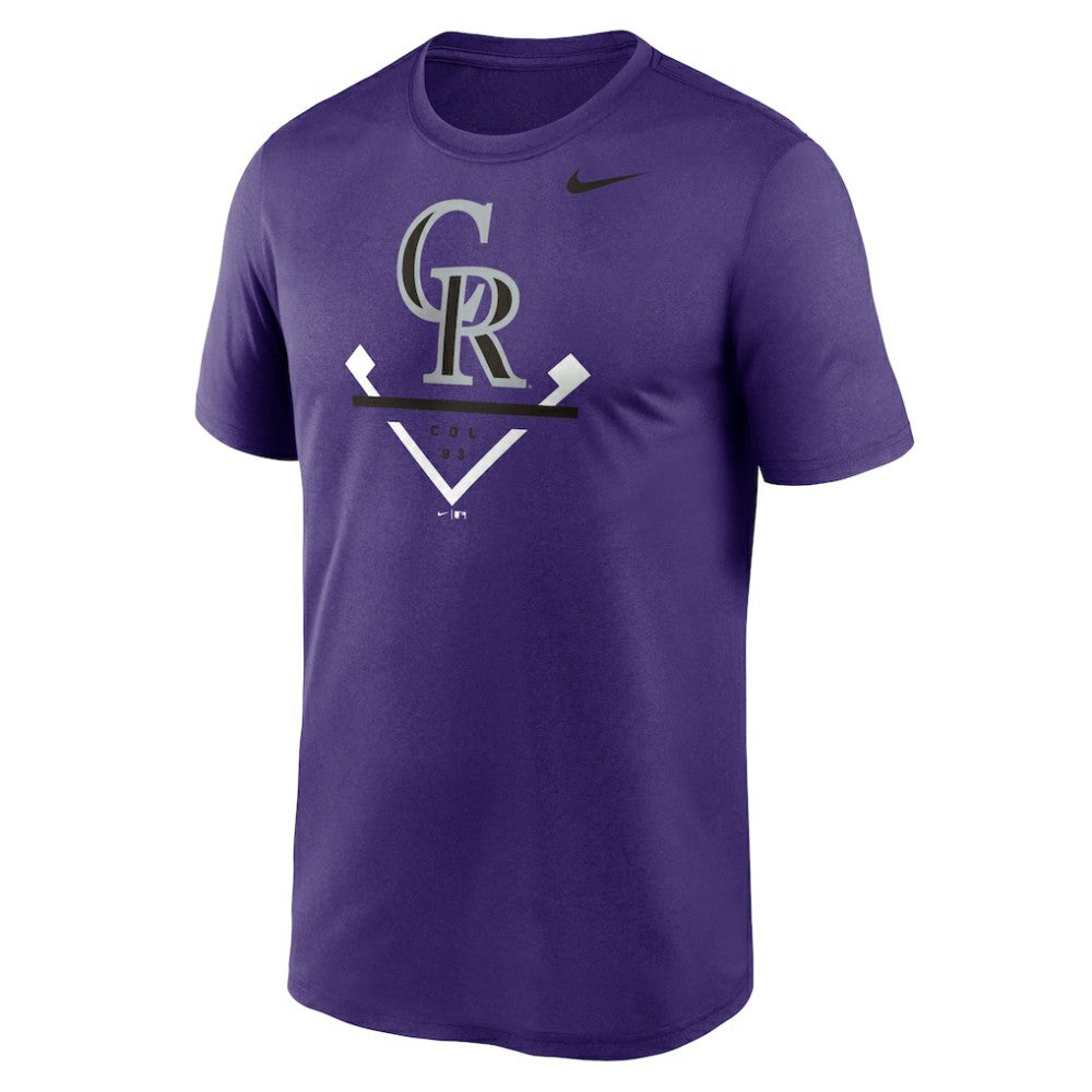 Colorado Rockies Icon Legend Dri-FIT T-Shirt Purple | Nike