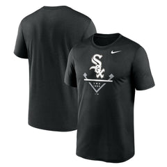 Chicago White Sox Big & Tall Icon Legend Performance T-Shirt Black | Nike