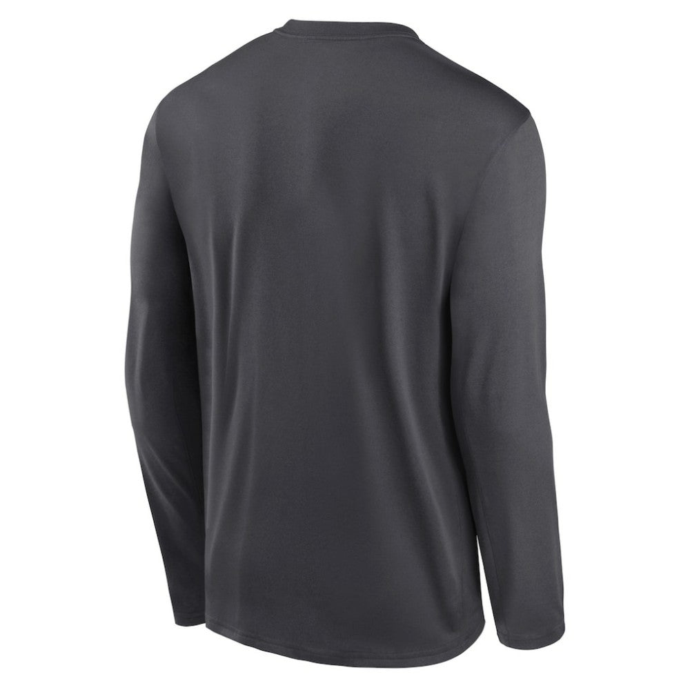 Chicago White Sox Icon Legend Performance Long Sleeve T-Shirt Anthracite | Nike