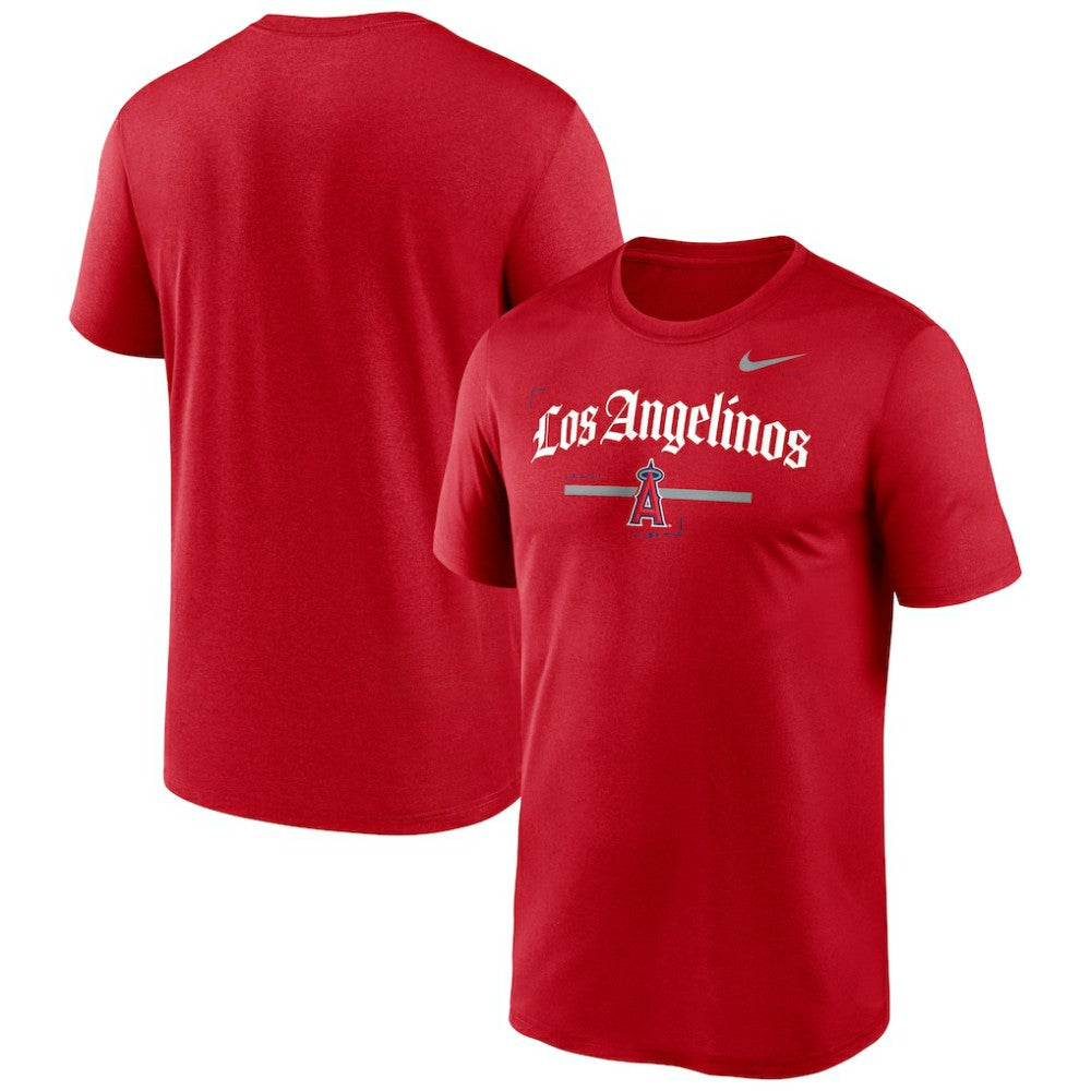 Los Angeles Angels Local Legend Practice Performace T-Shirt Red | Nike