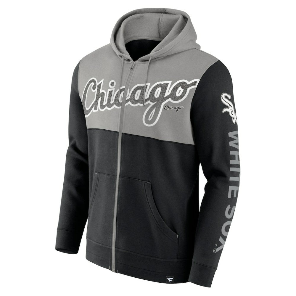Chicago White Sox Walk Off Fleece Full-Zip Hoodie Black