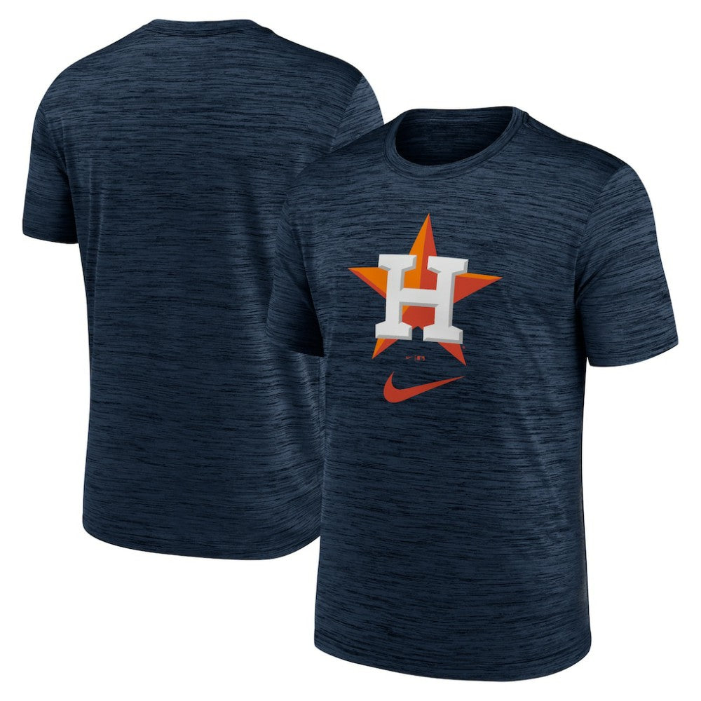 Houston Astros Logo Velocity Performance T-Shirt Navy | Nike