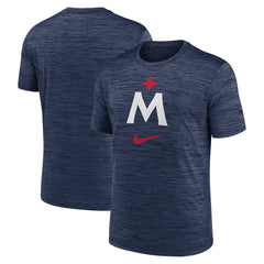 Minnesota Twins 2023 Logo Velocity Performance T-Shirt Navy | Nike