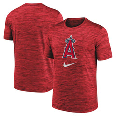 Los Angeles Angels Logo Velocity Performance T-Shirt Red | Nike
