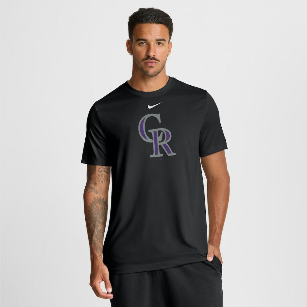 Colorado Rockies New Legend Dri-FIT T-Shirt Black | Nike
