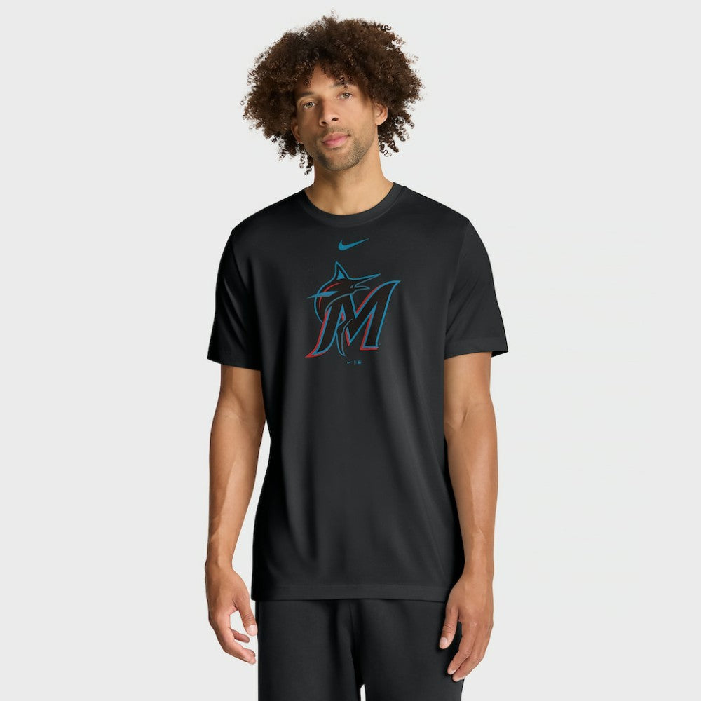 Miami Marlins New Legend Dri-FIT T-Shirt Black | Nike