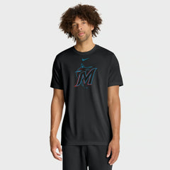 Miami Marlins New Legend Dri-FIT T-Shirt Black | Nike