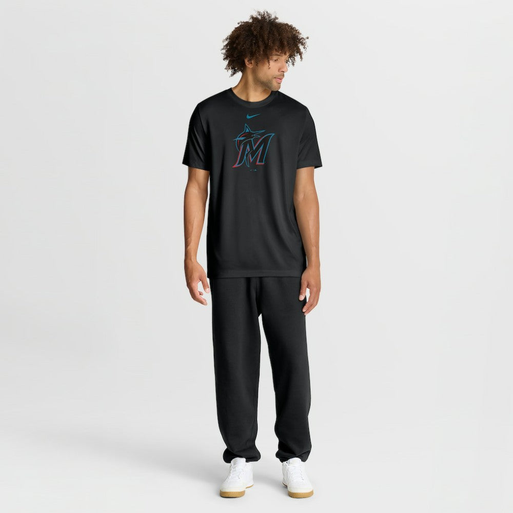Miami Marlins New Legend Dri-FIT T-Shirt Black | Nike