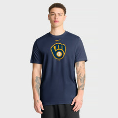 Milwaukee Brewers New Legend Dri-FIT T-Shirt Navy | Nike