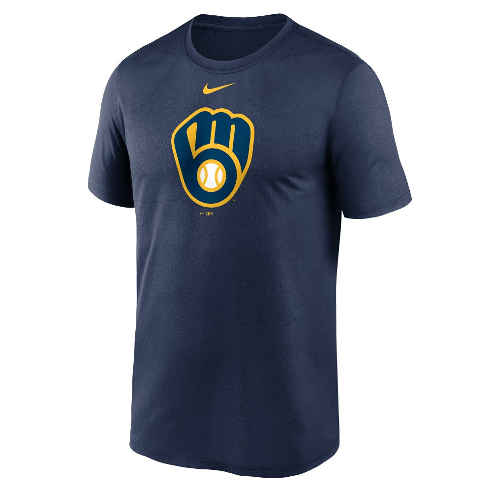 Milwaukee Brewers New Legend Dri-FIT T-Shirt Navy | Nike