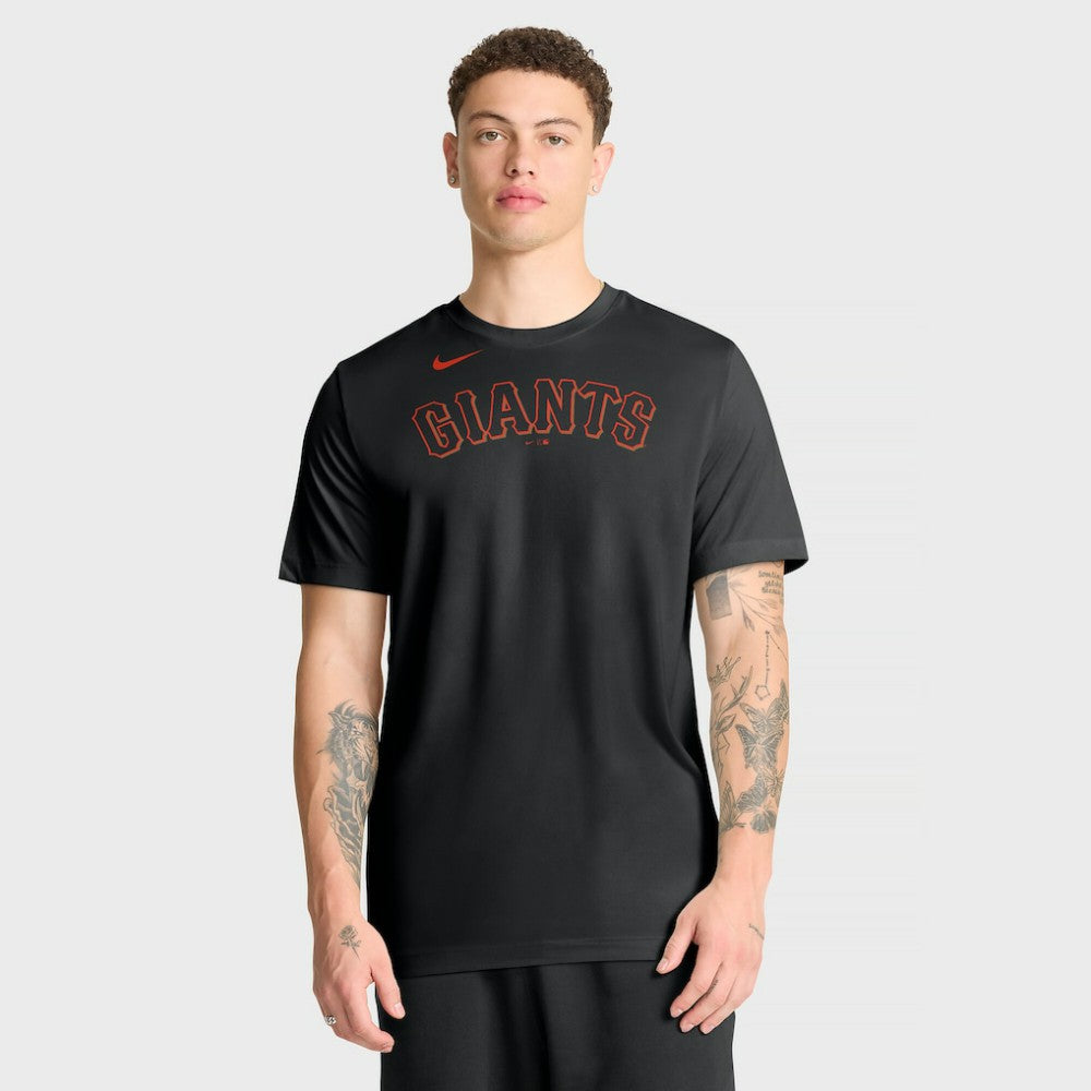 San Francisco Giants New Legend Wordmark Dri-FIT T-Shirt Black | Nike