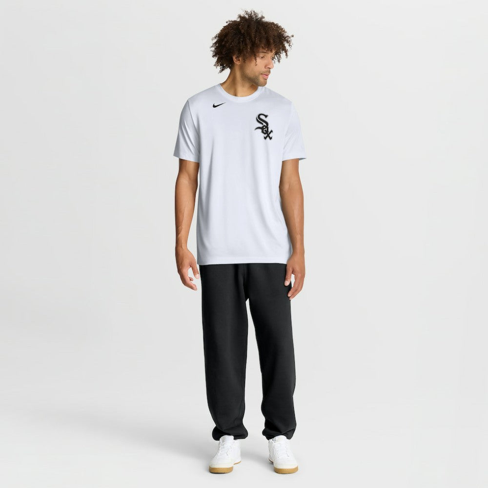 Chicago White Sox New Legend Wordmark Dri-FIT T-Shirt White | Nike