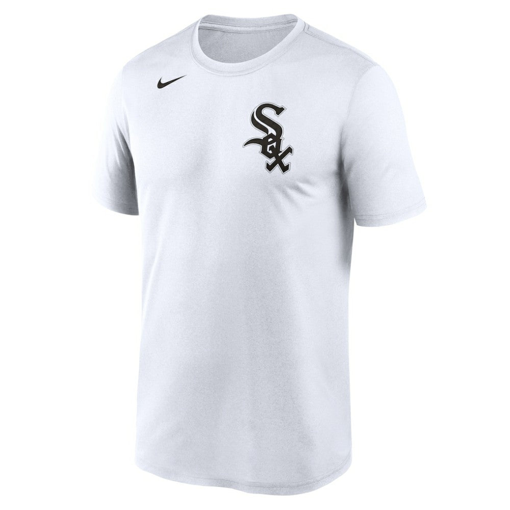 Chicago White Sox New Legend Wordmark Dri-FIT T-Shirt White | Nike