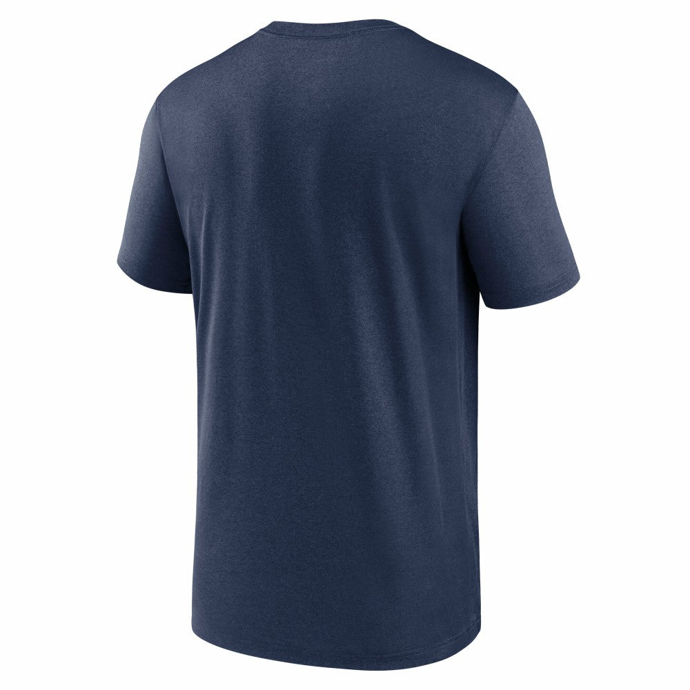 Minnesota Twins New Legend Wordmark Dri-FIT T-Shirt Navy | Nike
