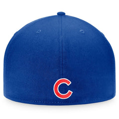 Chicago Cubs Fundamental Two-Tone Fitted Hat Royal/Red