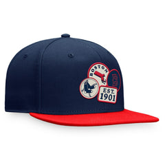 Boston Red Sox Heritage Patch Fitted Hat Navy
