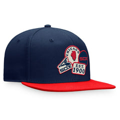 Chicago White Sox Heritage Patch Fitted Hat Navy