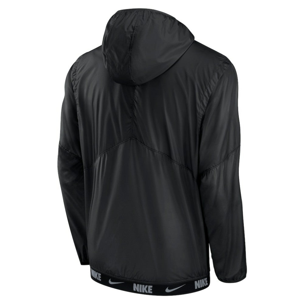 Minnesota Twins Authentic Night Game Performance Half-Zip Windbreaker Black | Nike