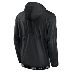 Minnesota Twins Authentic Night Game Performance Half-Zip Windbreaker Black | Nike