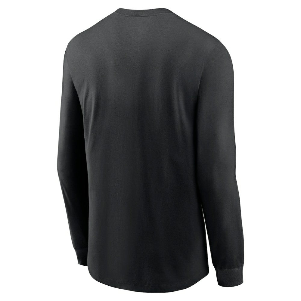 San Francisco Giants Over Arch Performance Long Sleeve T-Shirt Black | Nike