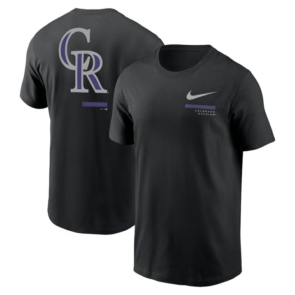 Colorado Rockies Over the Shoulder T-Shirt Black | Nike