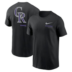 Colorado Rockies Over the Shoulder T-Shirt Black | Nike