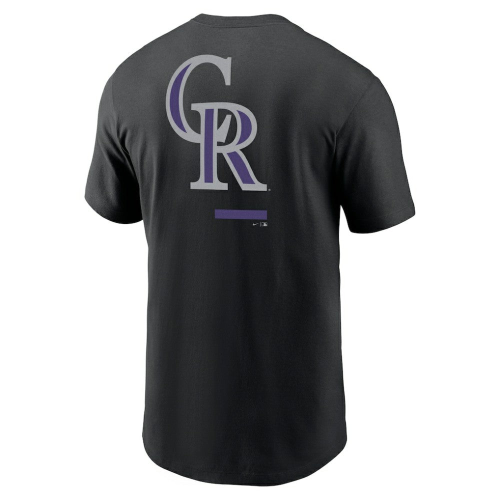 Colorado Rockies Over the Shoulder T-Shirt Black | Nike