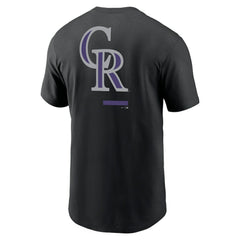 Colorado Rockies Over the Shoulder T-Shirt Black | Nike