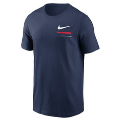 Cleveland Guardians Over the Shoulder T-Shirt Navy | Nike