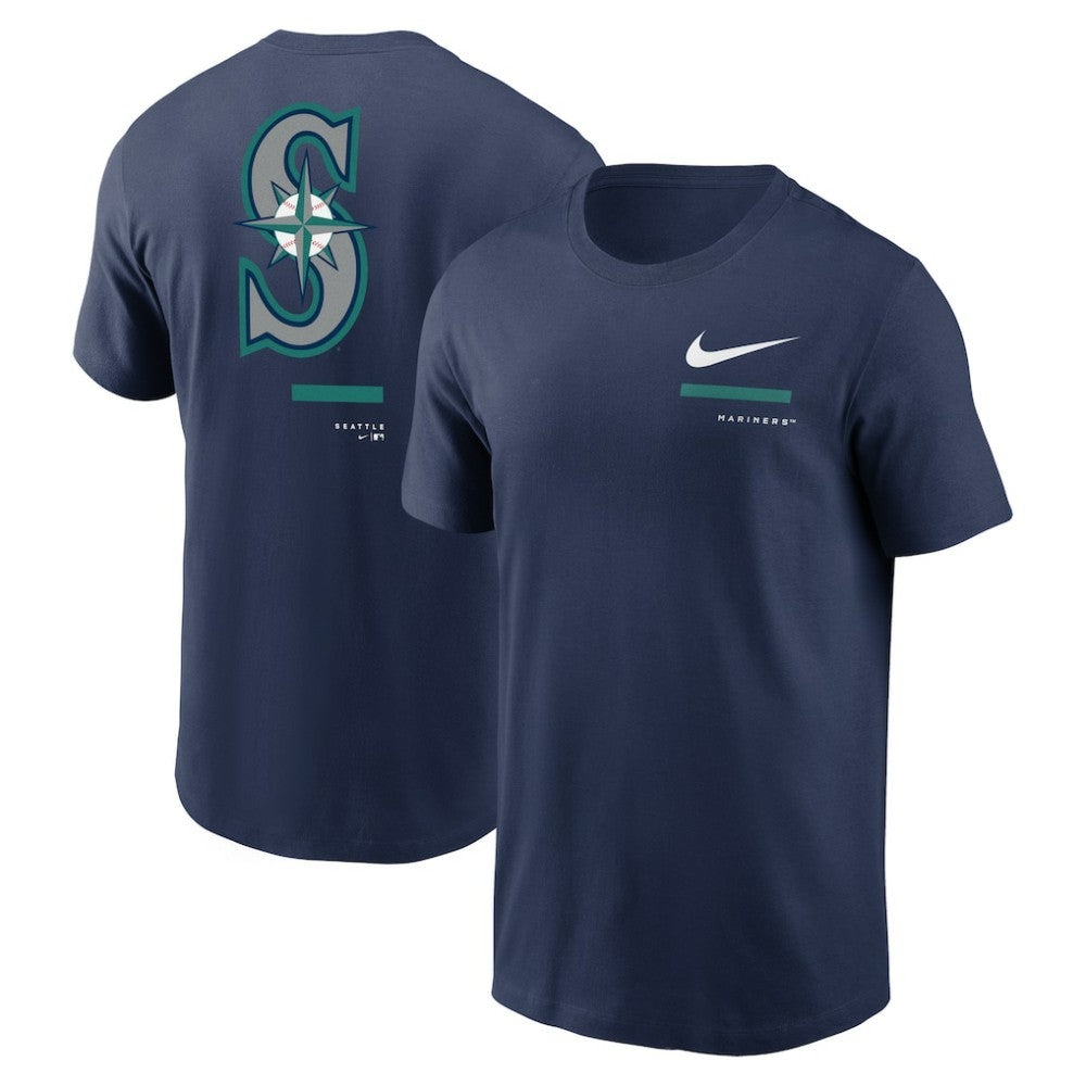 Seattle Mariners Over the Shoulder T-Shirt Navy | Nike