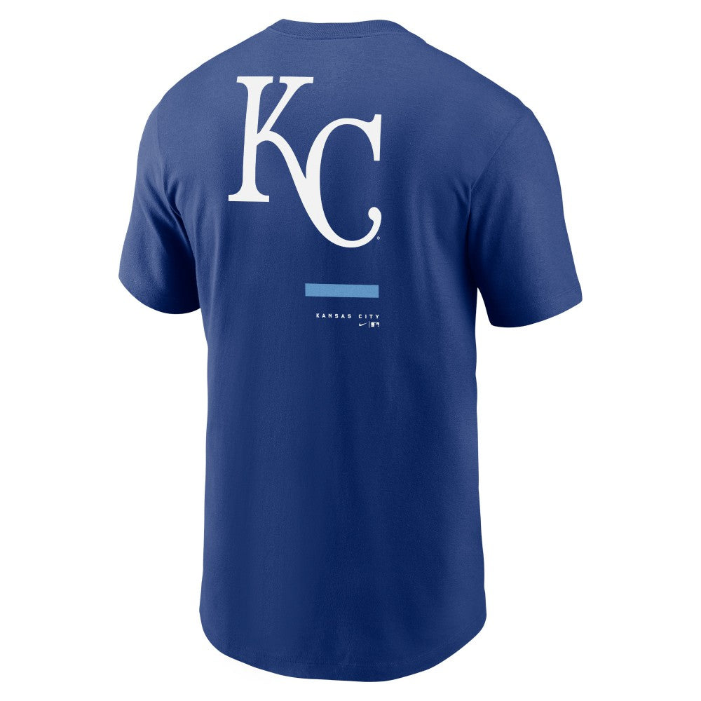 Kansas City Royals Over the Shoulder T-Shirt Royal | Nike