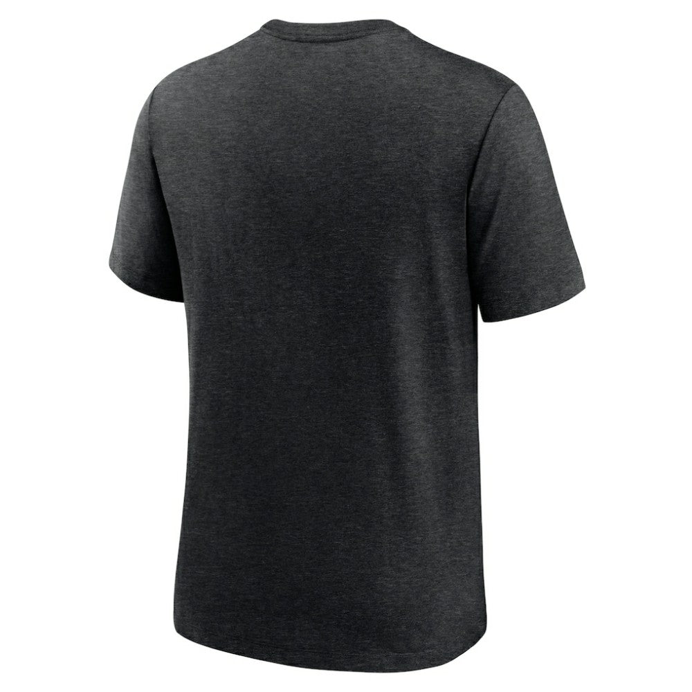 San Francisco Giants Rewind Review Slash Tri-Blend T-Shirt Heather Black | Nike