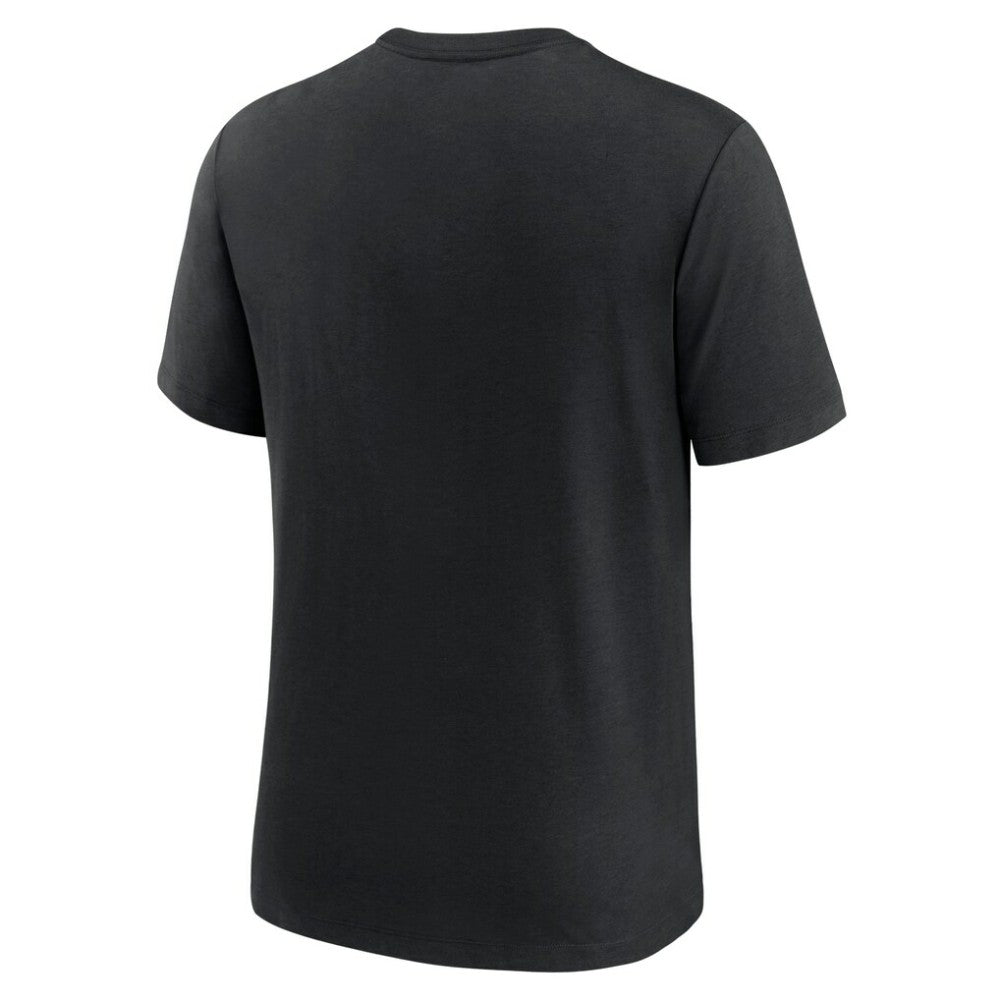 San Francisco Giants Rewind Retro Tri-Blend T-Shirt Black | Nike