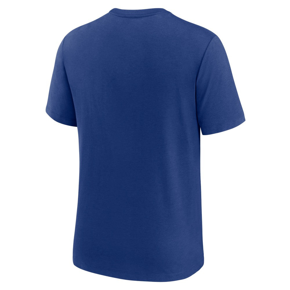 Milwaukee Brewers Rewind Retro Tri-Blend T-Shirt Royal | Nike