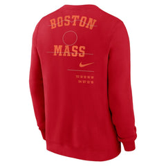 Boston Red Sox Statement Ball Game Fleece Pullover Sweatshirt Red | Nike