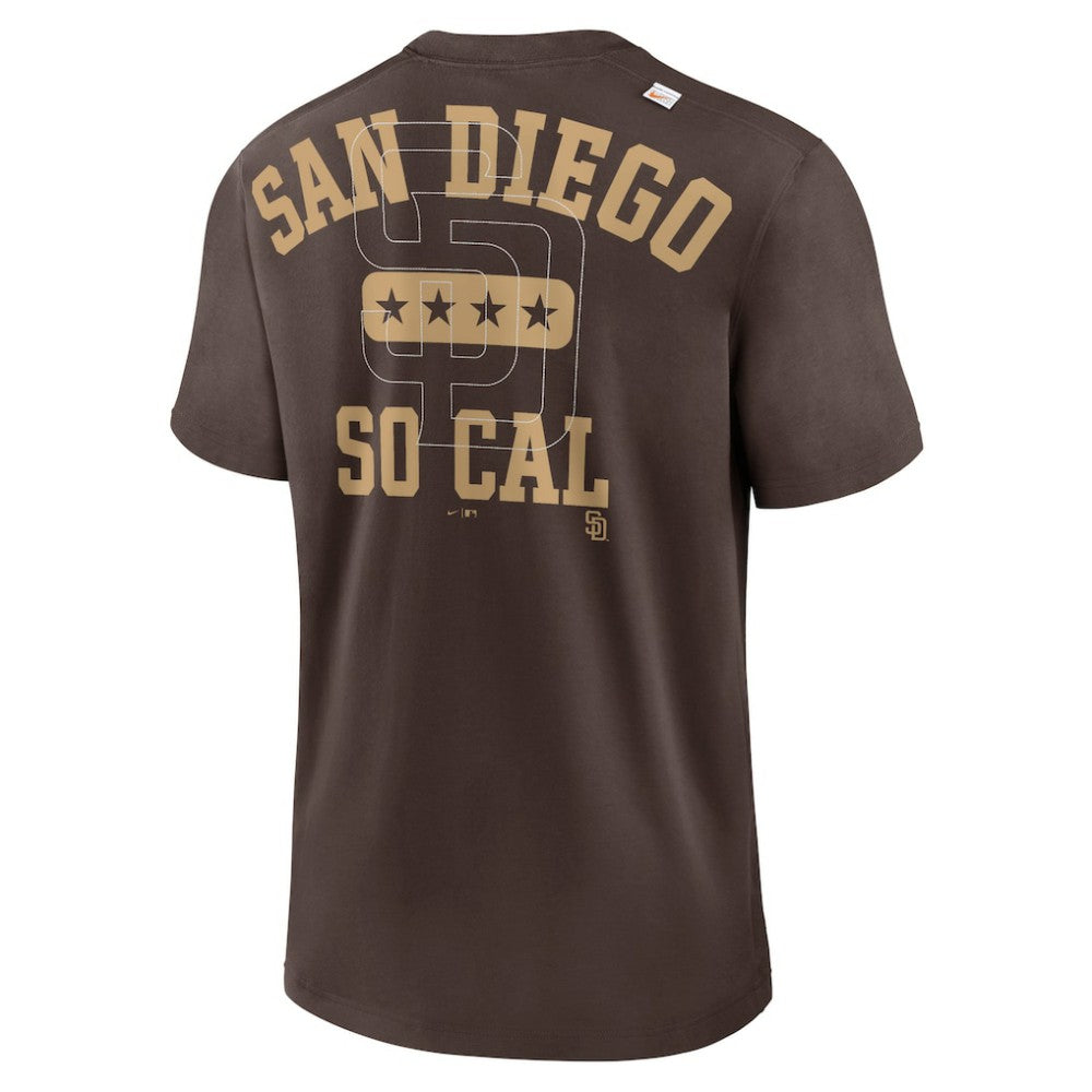 San Diego Padres Statement Game Over T-Shirt Brown | Nike