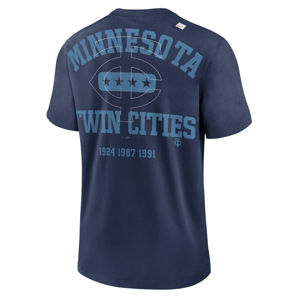 Minnesota Twins Statement Game Over T-Shirt Navy | Nike