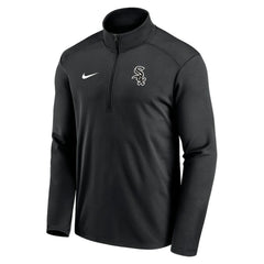 Chicago White Sox Agility Pacer Performance Half-Zip Top Black | Nike