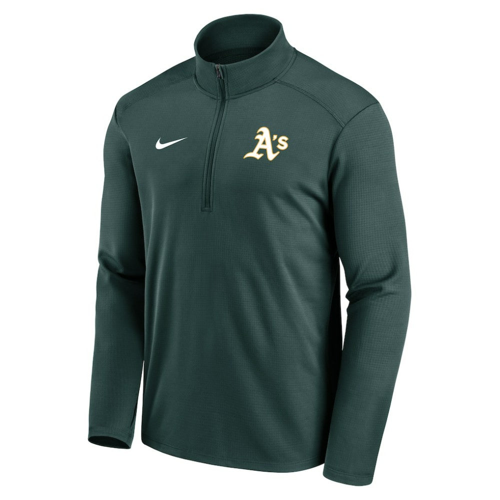 Athletics Agility Pacer Performance Half-Zip Top Green | Nike