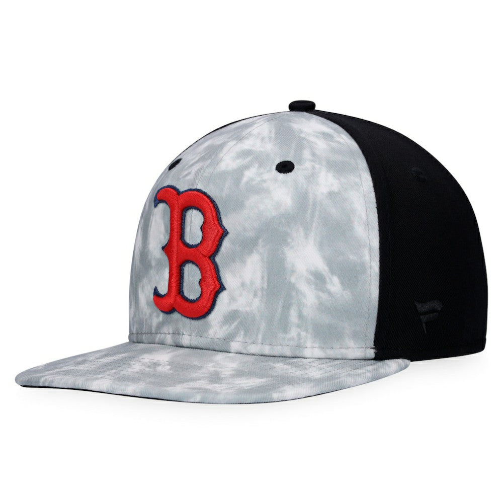 Boston Red Sox Majestic Smoke Dye Snapback Hat Gray